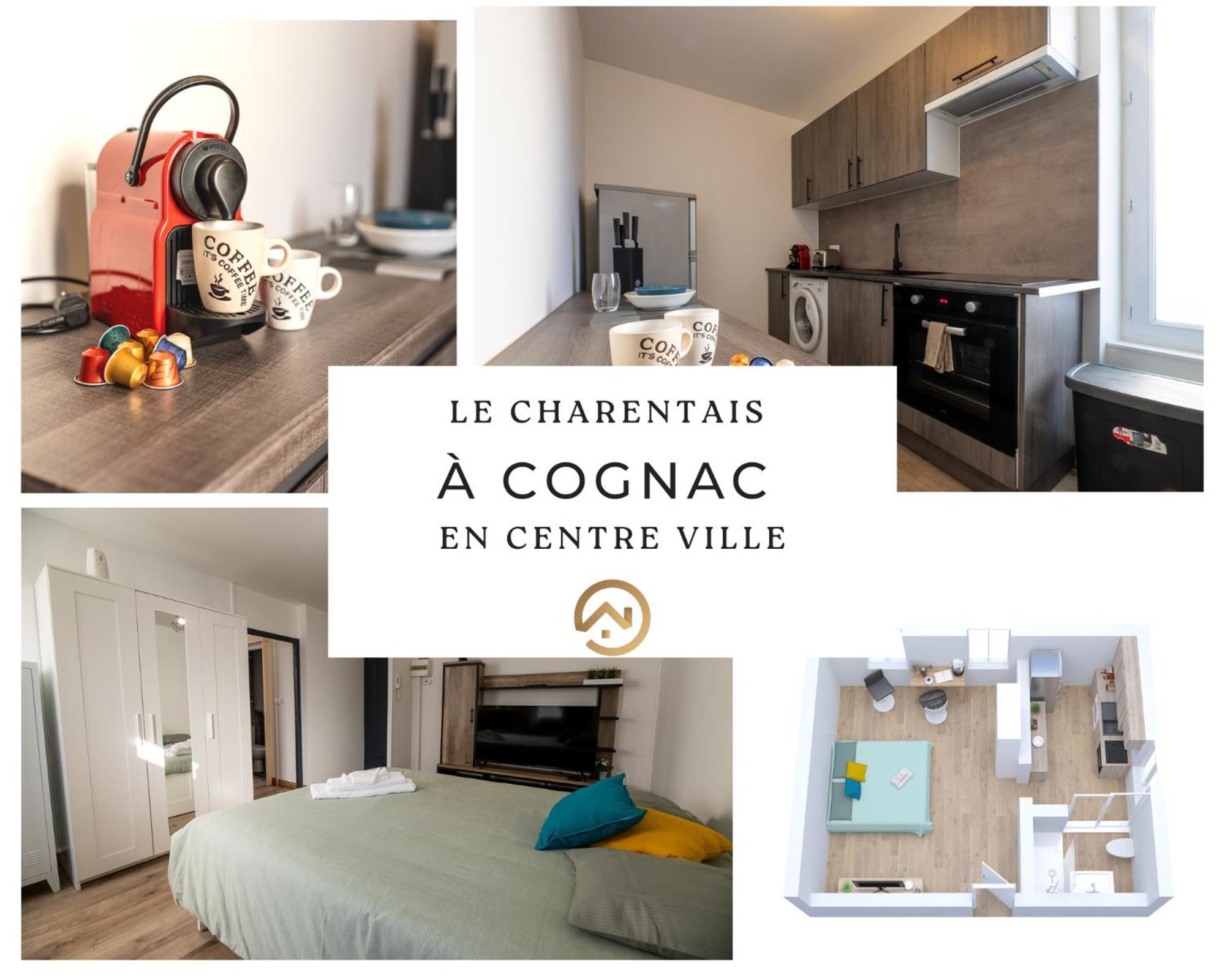 Le Charentais #Confort #Rdc Cognac Zewnętrze zdjęcie